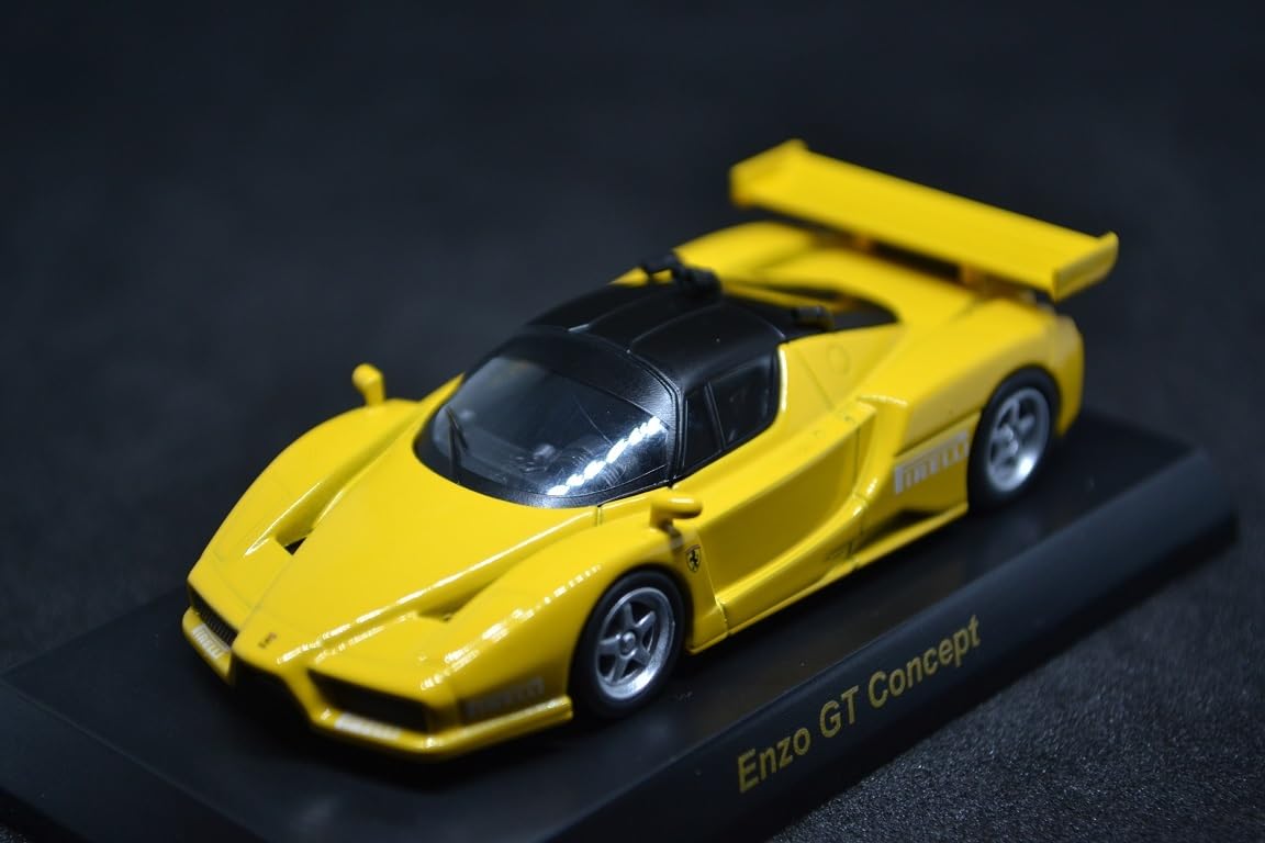 Amazon.co.jp: 京商 1/64 Ferrari Enzo GT Concept YELLOW KYOSHO