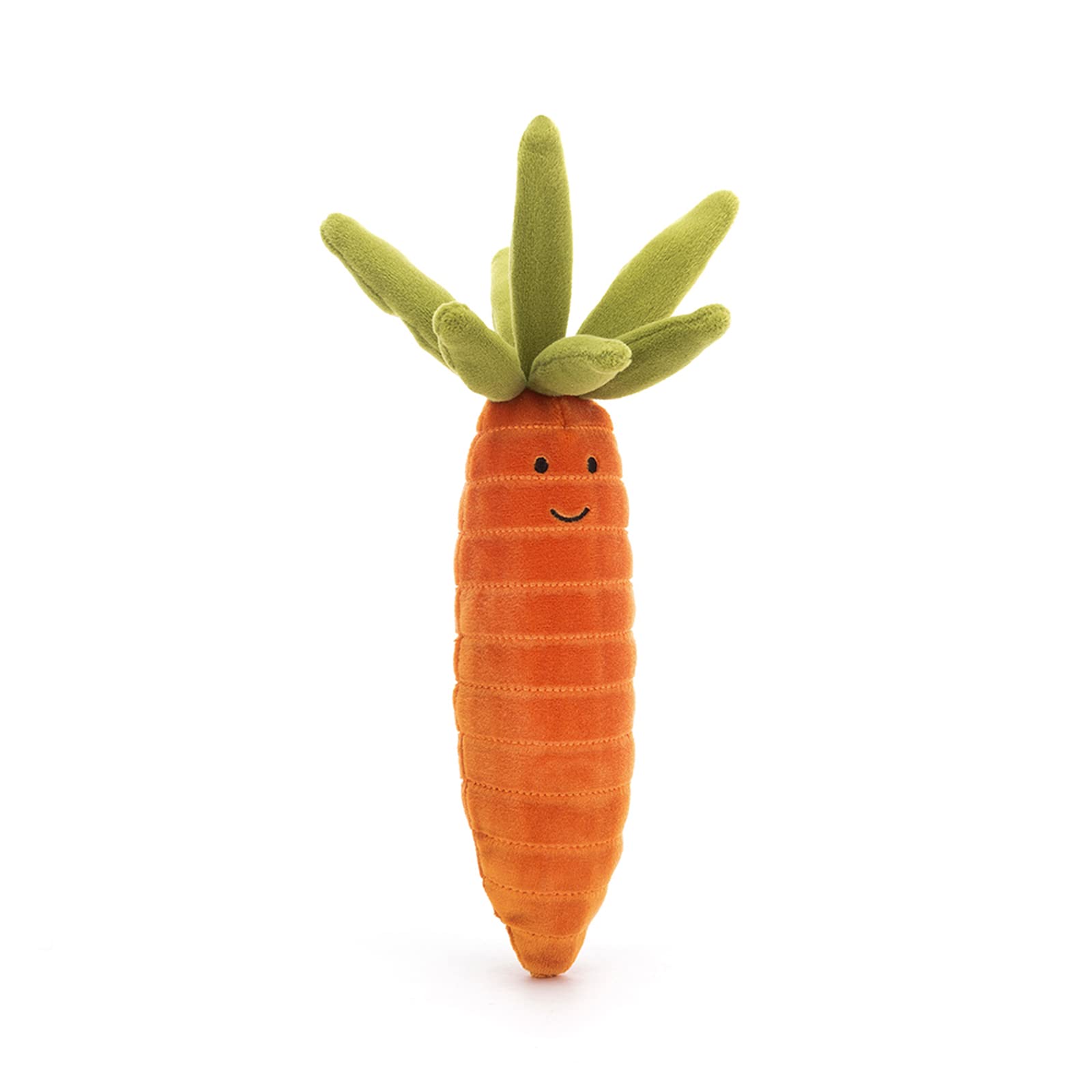 Amazon.com: Jellycat Vivacious Vegetable Carrot Stuffed Toy, 6.5
