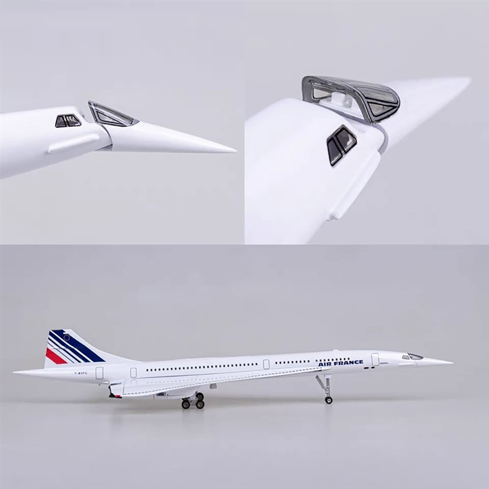 Amazon.co.jp: 1: 125 モデル コンコルド モデル エール フランス