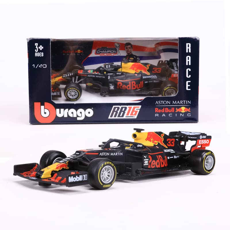 Amazon | Bburago 1:43 F1 RB16 レッドブルレーシングカー 2021 NO.33