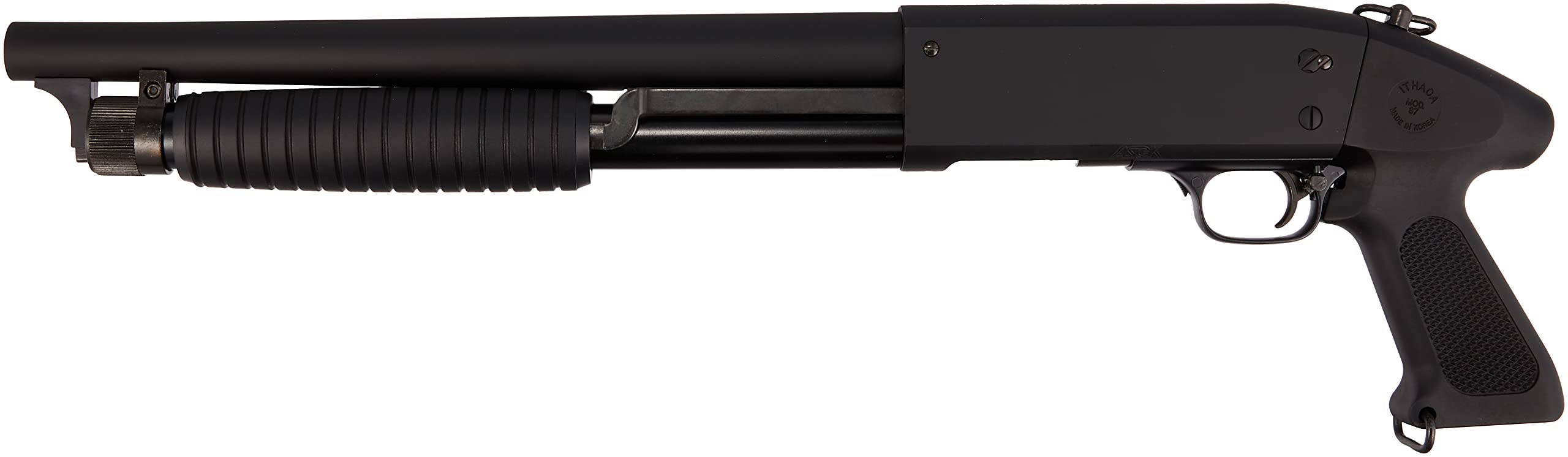Amazon | KTW イサカ M37 ポリス 18歳以上 エアーコッキングショット