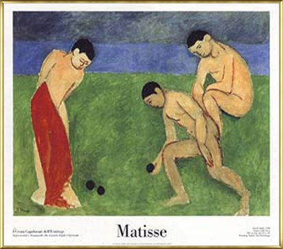 Amazon.co.jp: ポスター アンリ マティス ボール遊び 1908 額装品