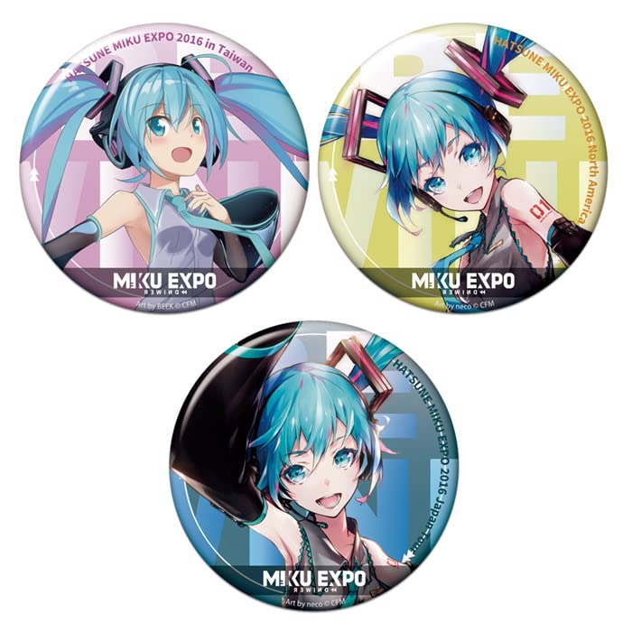 Amazon.co.jp: HATSUNE MIKU EXPO Rewind Main Visual 2.2 Inch Button