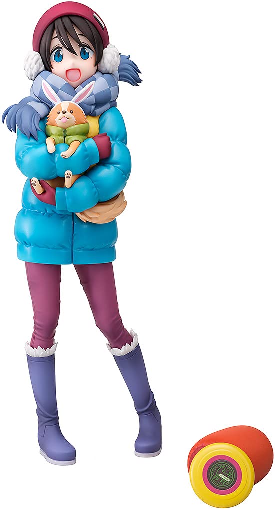 Amazon | ゆるキャン△ 斉藤恵那&ちくわ 1/7スケール プラスチック製
