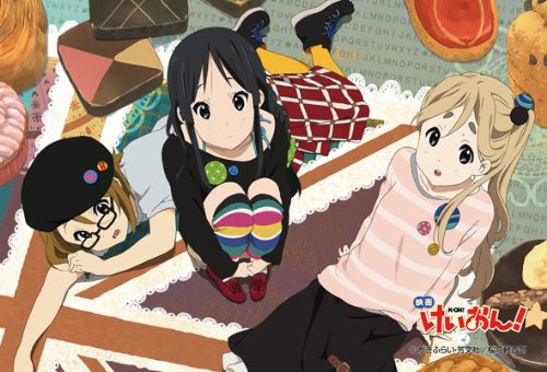 Amazon.co.jp: 映画けいおん! 108マイクロピース 「律、澪、むぎ