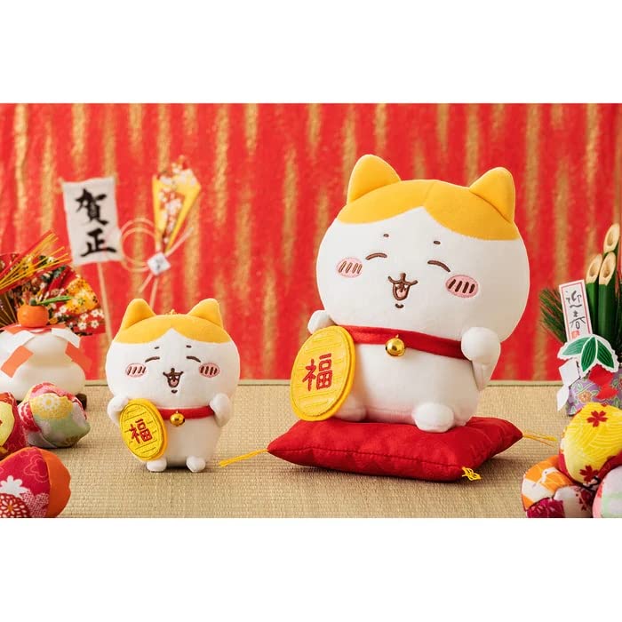 Amazon.co.jp: ちいかわ 招福！ハチワレマスコット ぬいぐるみ : おもちゃ