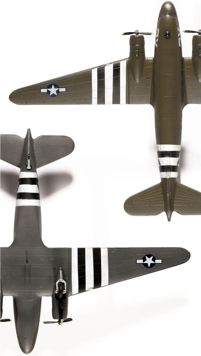 Amazon.com: Academy - usaaf c-47 skytrain 1/144 - academy 12633