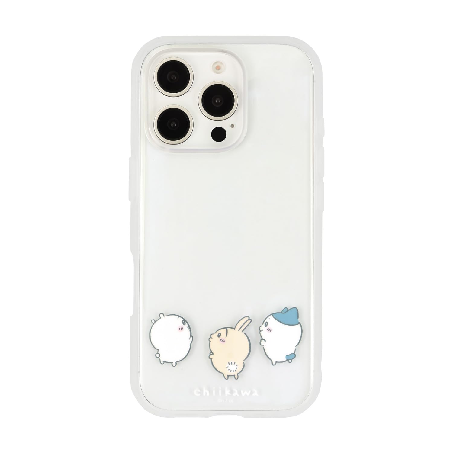 Amazon.co.jp: グルマンディーズ ちいかわ IIIIfit Clear iPhone16 Pro