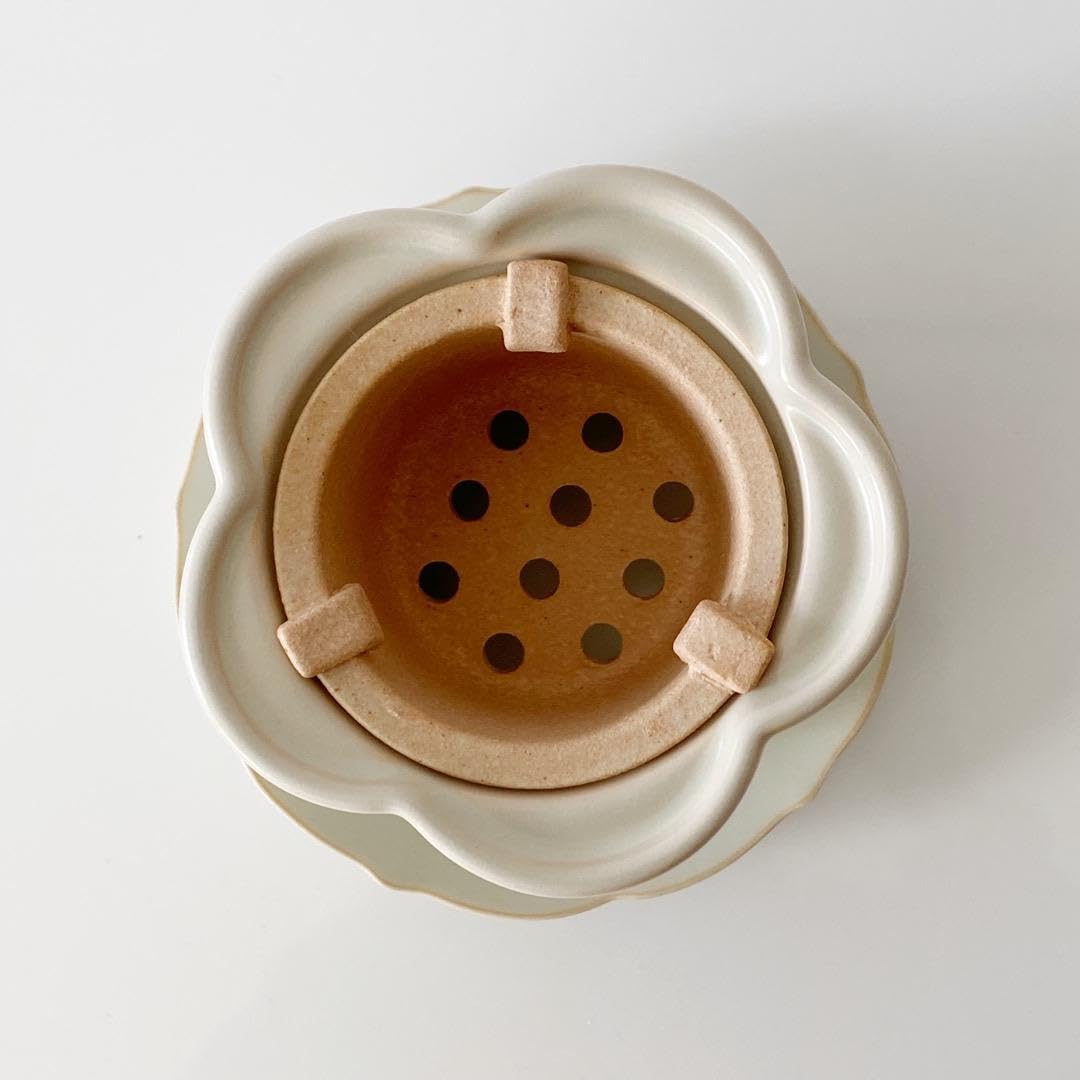 Amazon.co.jp: 陶器 涼炉 りょうろ 茶炉 土風炉 煎茶道具 焜炉 冷炉