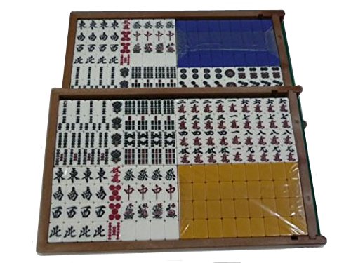Amazon.co.jp: 全自動麻雀卓【雀友】用麻雀牌 《紺色・黄色2面1