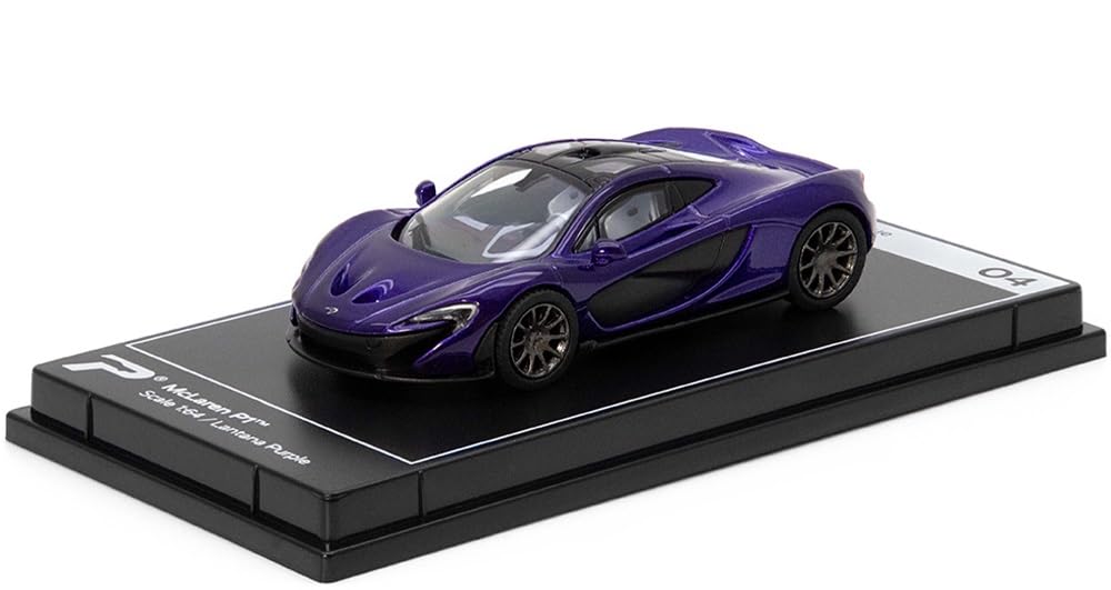 Amazon.com: PosterCars - 1:64 Scale McLaren P1 Lantana Purple