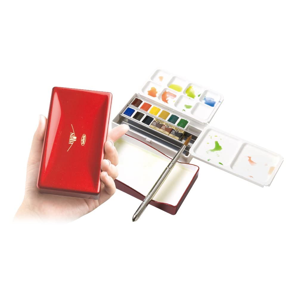 Amazon | ホルベイン 固形水彩絵具 アーチストパンカラー PN691 12色