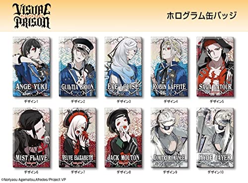 Amazon | ヴィジュアルプリズン ホログラム 缶バッジ ギルティア