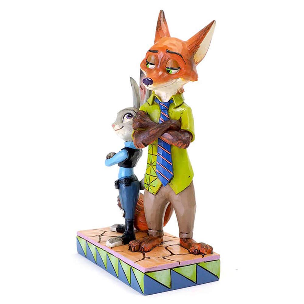 Amazon.co.jp: enesco Disney Traditions ズートピア ジュディ＆ニック