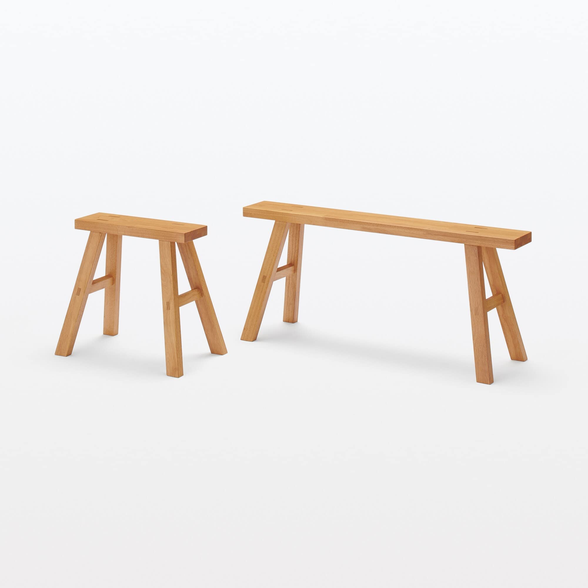 Amazon｜無印良品 木製ベンチ 小 12841036｜ダイニングベンチ