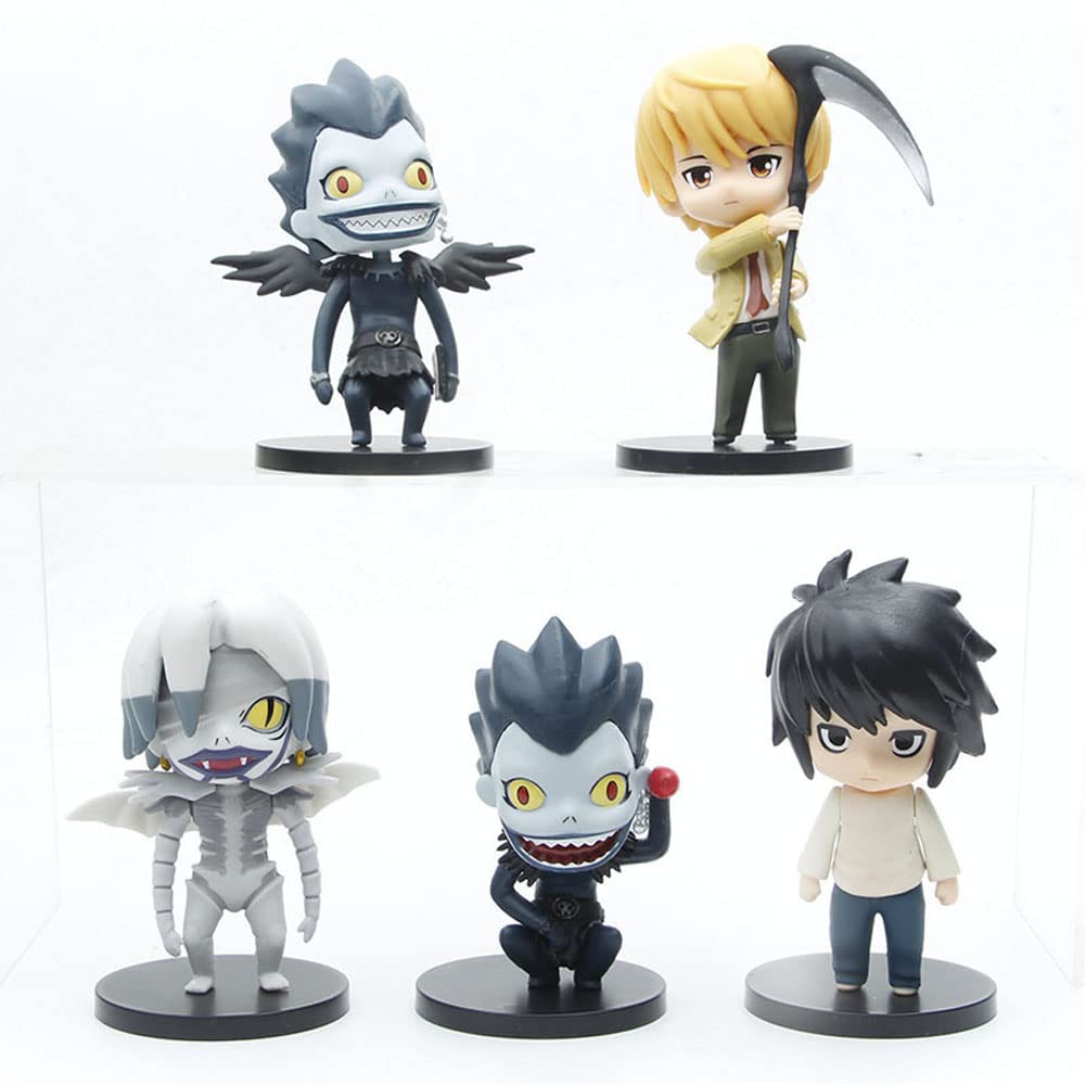 Amazon.co.jp: セットデスノートアクションフィギュアミニフィギュア