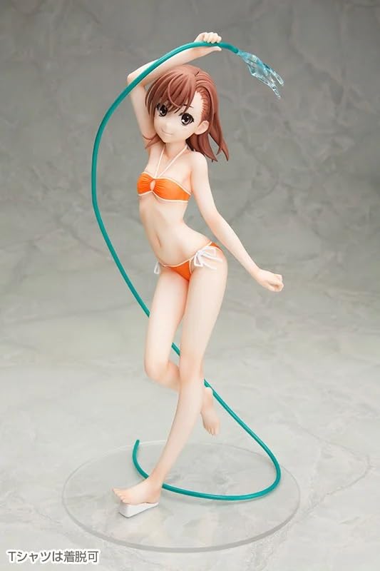 Amazon | とある科学の超電磁砲S 御坂美琴 水遊びフィギュア アニメVer