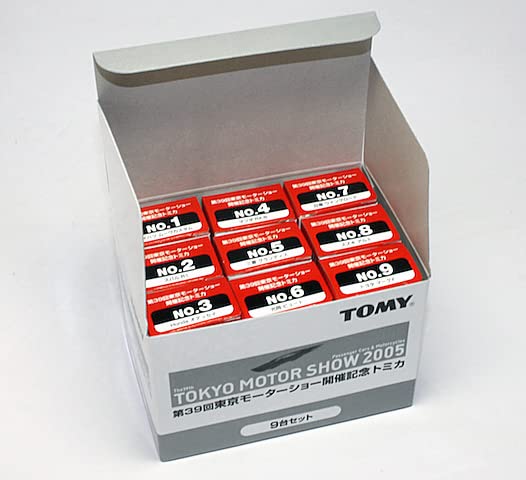Amazon | トミカ 第39回東京モーターショー2005 開催記念トミカ「9台