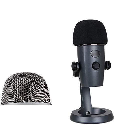 Amazon | マイクカバーポップフィルターフォームカバー、Blue Yeti