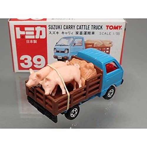 Amazon.co.jp: トミカ（日本製）39-3 スズキ キャリイ家畜運搬 : ホビー