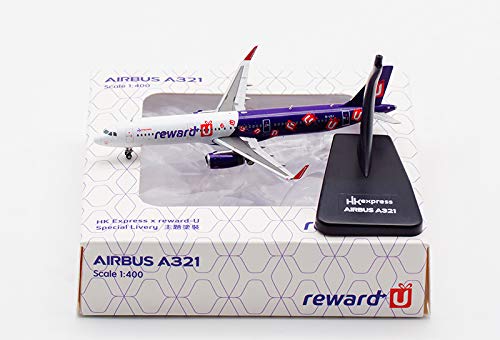 Amazon | JC Wings 1:400 香港エクスプレス A321 B-LEJ UO4003