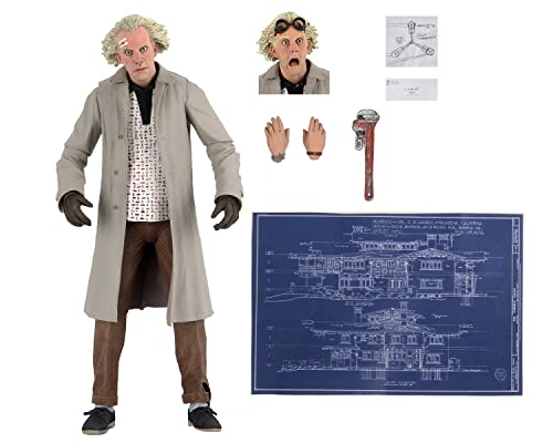 Amazon.com: NECA Back to The Future Ultimate Doc Brown - 7