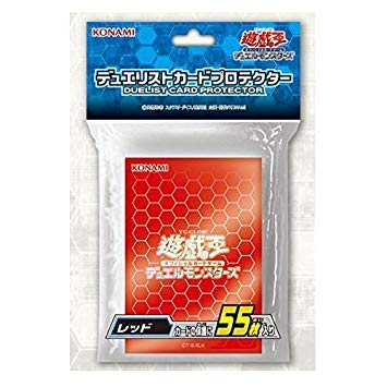 Amazon | 遊戯王 日本語版 デュエリストカードプロテクター レッド 赤