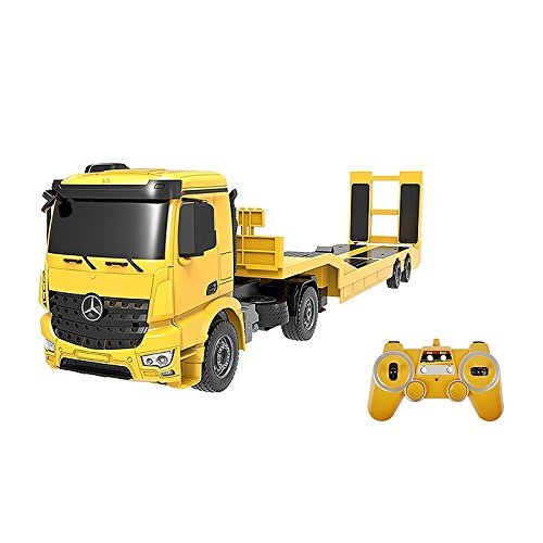 Amazon.co.jp: 【全長860mm】 1／20 重機回送大型トレーラー