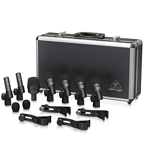 Behringer BC1200 Professional 7-Piece Drum Microphone Set for