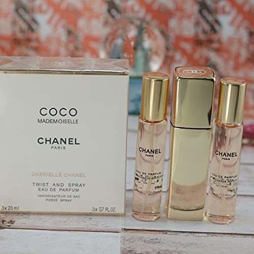 Coco Mademoiselle Twist & Spray Eau De Parfum - 3x20ml/0.7oz