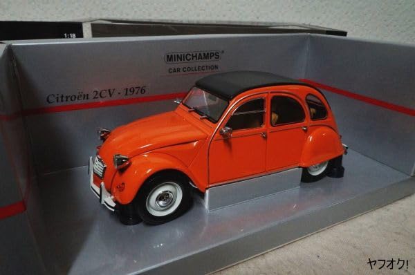MINICHAMPS Citroën 2CV 1976 オレンジ MINICHAMPS Citroën 2CV 1976
