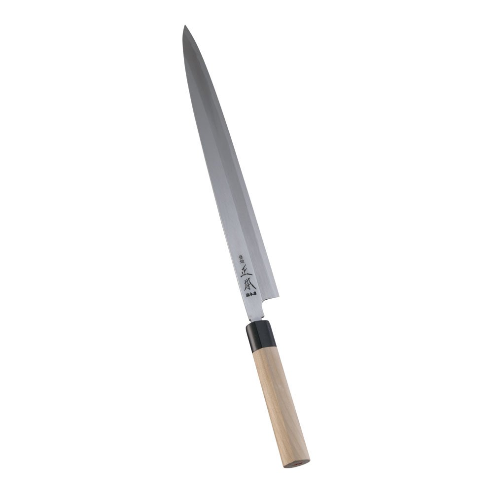 Amazon｜正本総本店 本霞・玉白鋼 柳刃刺身庖丁 36cm 刀身:玉白鋼、柄