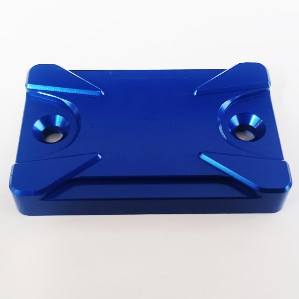 Amazon | マスターシリンダーカバー 青 CNC アルミ 削り出し フロント