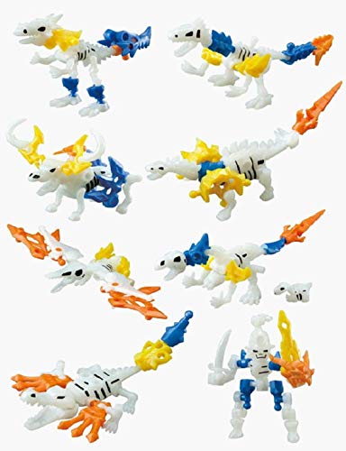 Amazon | ほねほねザウルス第35弾 超龍装！龍帝降臨編 [全8種セット