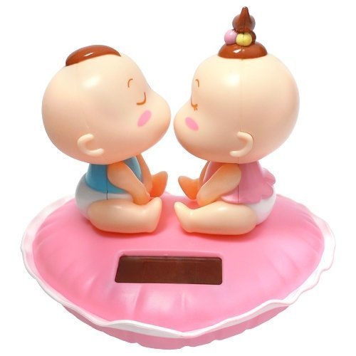 Amazon.com: Solar Powered Bobble Head Kissing Boy And Girl Home
