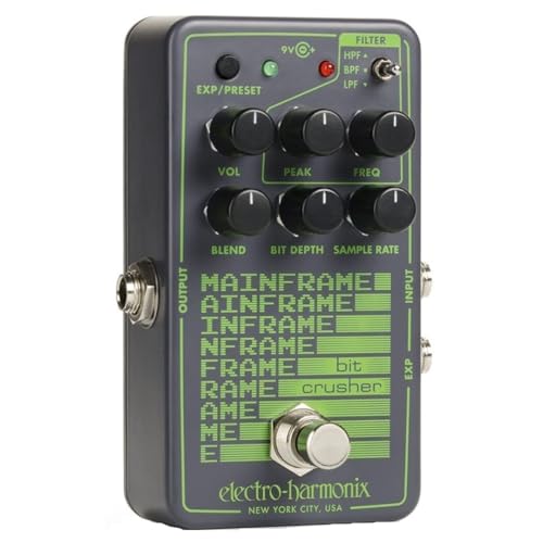 Amazon.com: Electro-Harmonix Mainframe Bit Crusher Pedal : Musical