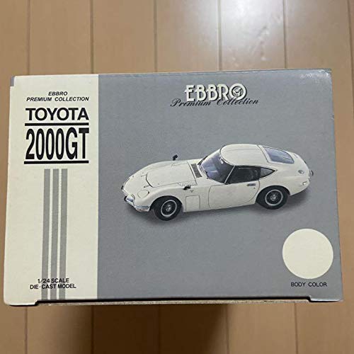 Amazon | エブロ EBBRO TOYOTA 2000GT 白 1/24 ダイキャストモデル