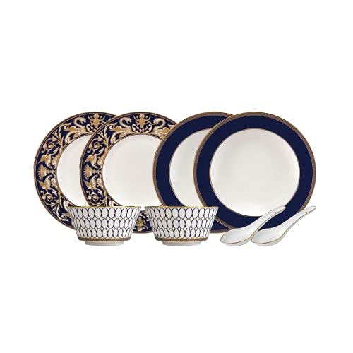 Amazon | Wedgwood ルネッサンスゴールドダイニングセット(ペア)、1