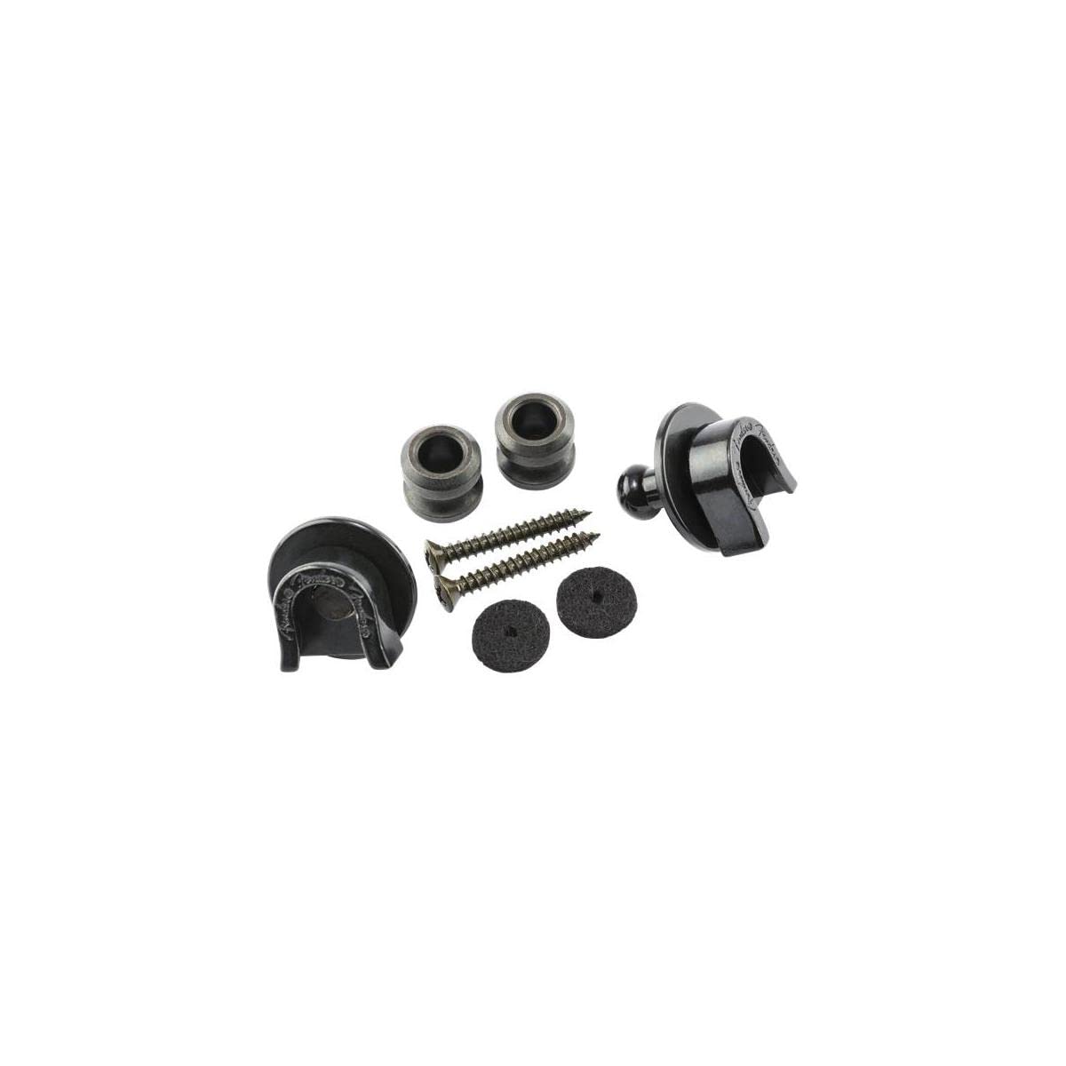 Amazon | Fender ストラップピン Elite Strap Locks, Black