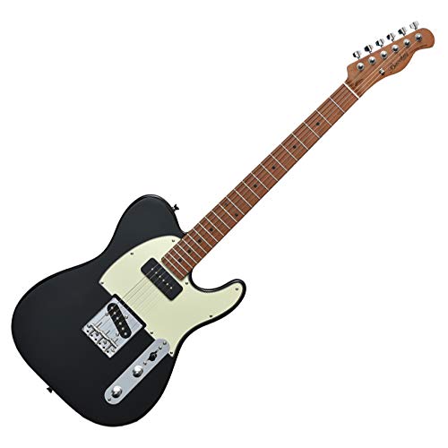 Amazon.co.jp: BACCHUS バッカス BTE-2-RSM/M BLK エレキギター : 楽器