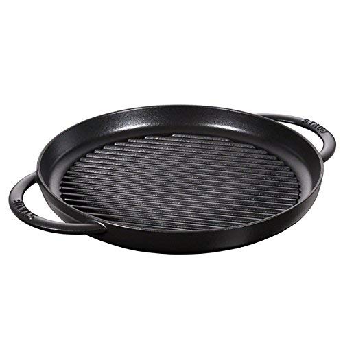 Amazon｜staub ストウブ 「 ピュアグリル ラウンド ブラック 30cm