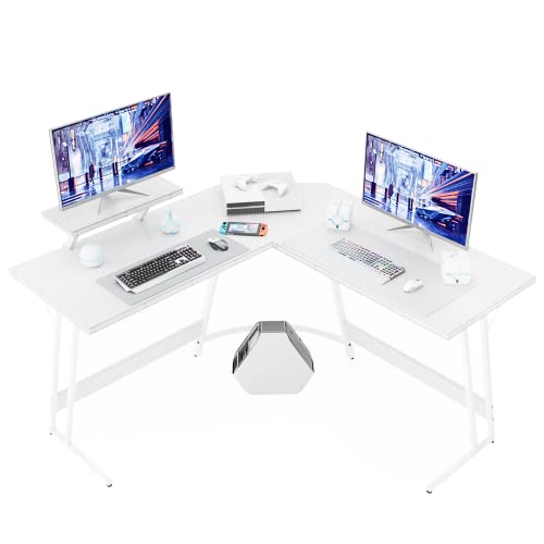 Amazon | Victone ゲーミングデスク L字「メーカー一年保証」 幅130cm
