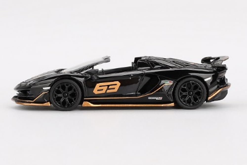 Amazon | MINI GT 1/64 ランボルギーニ アヴェンタドール SVJ 63