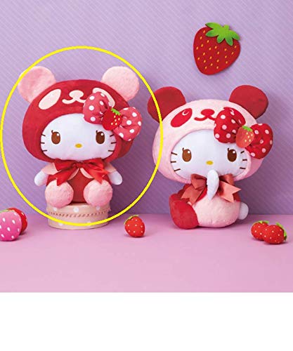 Amazon.co.jp: パンダ ハローキティ すとろべりべりBIGぬいぐるみ
