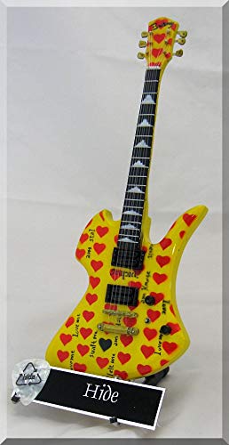 Amazon | X- Japan HIDE ギターピック付きミニチュアギター Fernandes