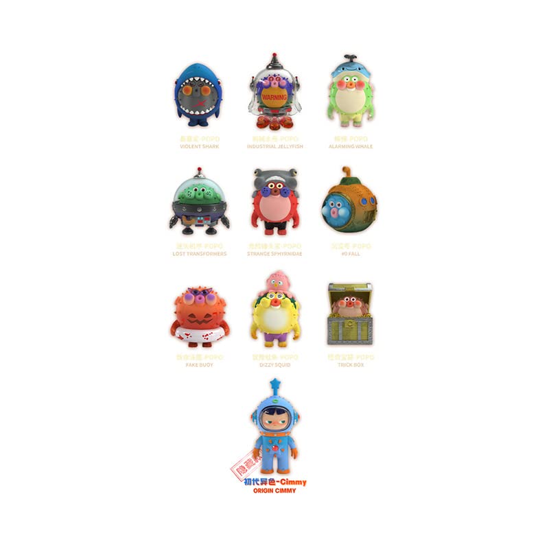 Amazon | HIDDEN WOOO x CHUBBY FAMILY CHUBBYPOPO オーシャンシリーズ