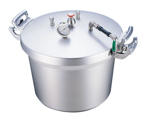 Amazon｜遠藤商事 業務用 業務用圧力鍋(第2安全装置付) 50リットル