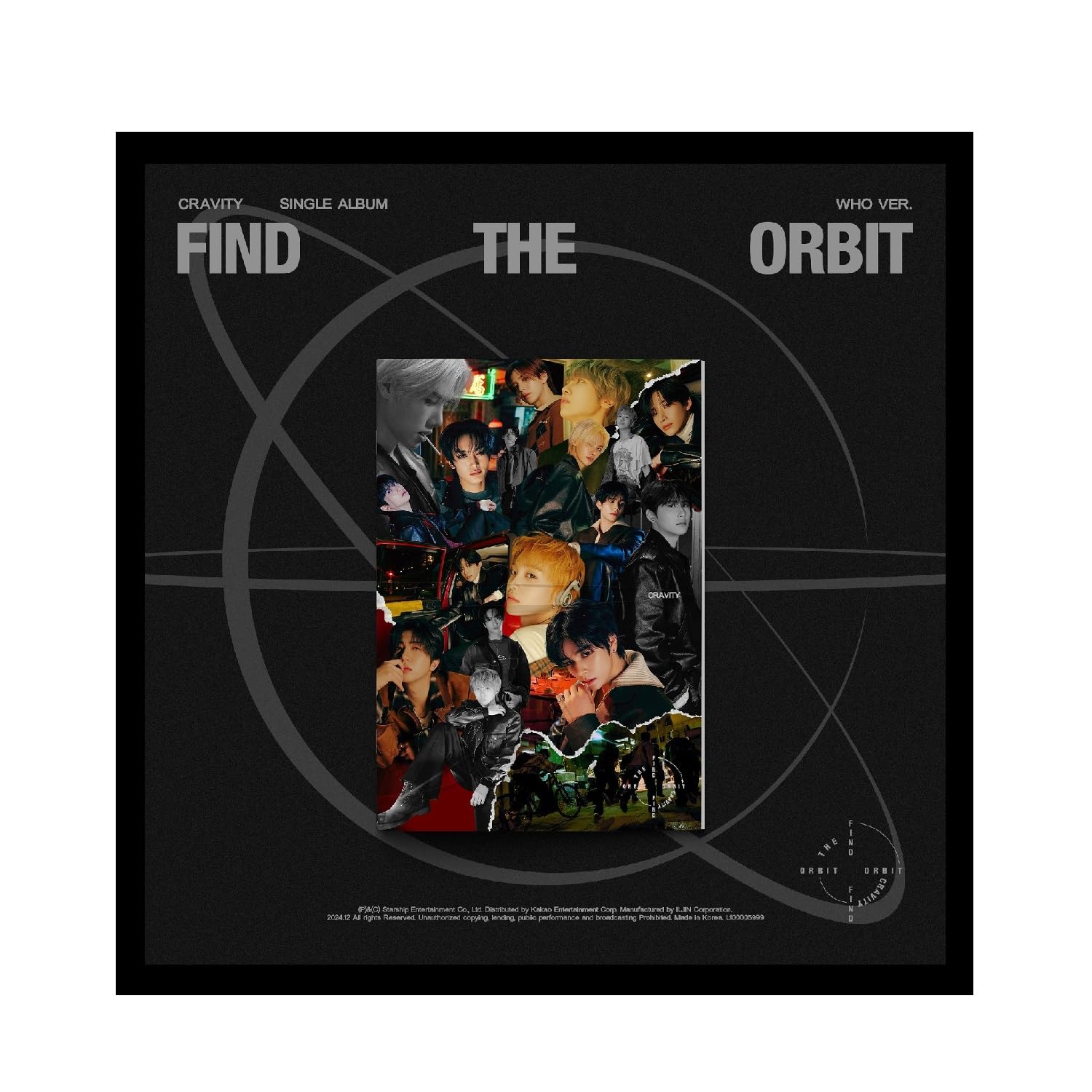 Amazon.com: Cravity - 1st Single Album Find The Orbit Standard Who