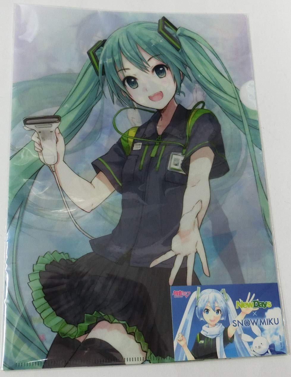 Amazon.co.jp: 初音ミク NewDays×SNOW MIKU A4クリアファイル+