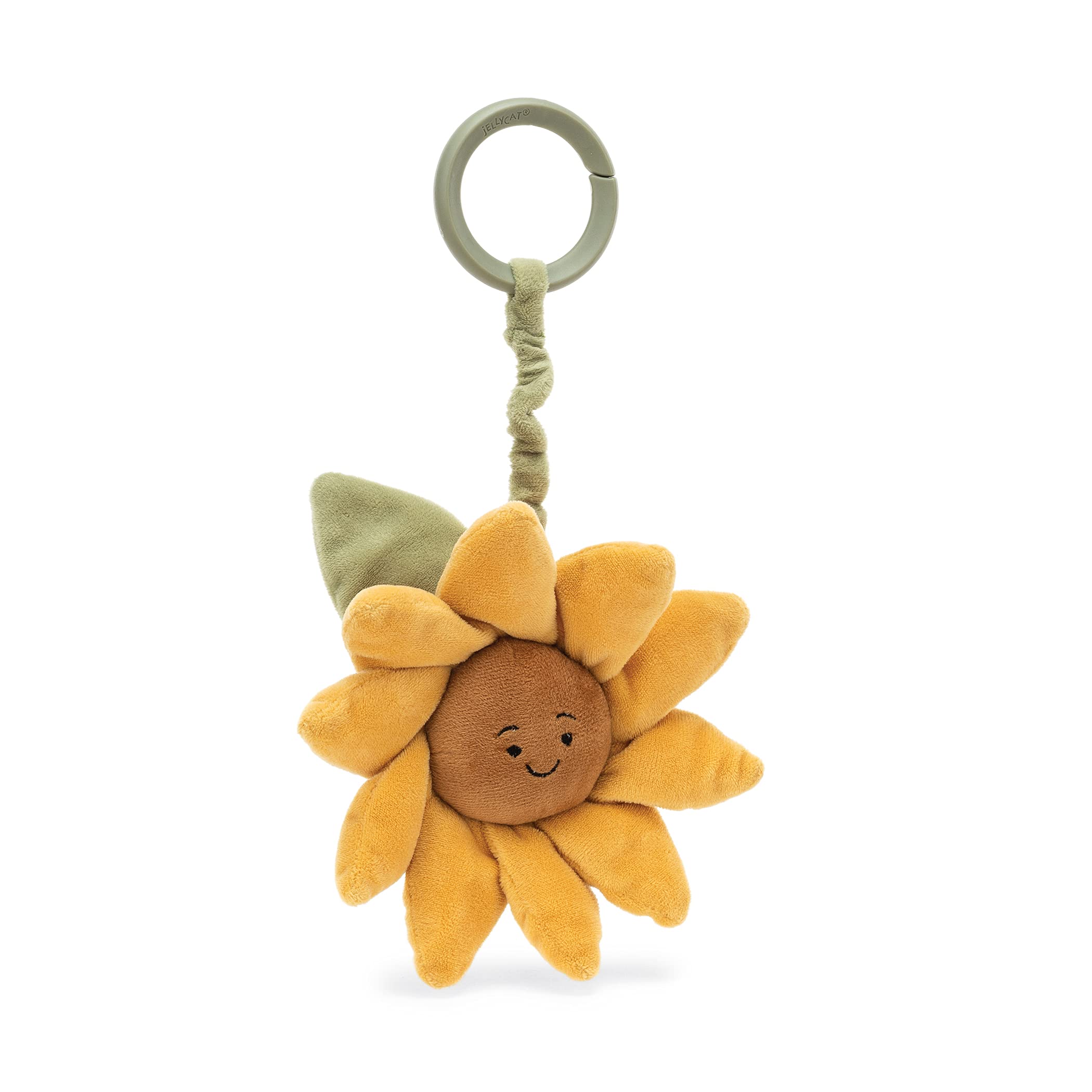 Amazon.com: Jellycat Fleury Sunflower Jitter Baby Stroller Toy